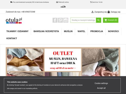 Otula.pl sklep z tkaninami