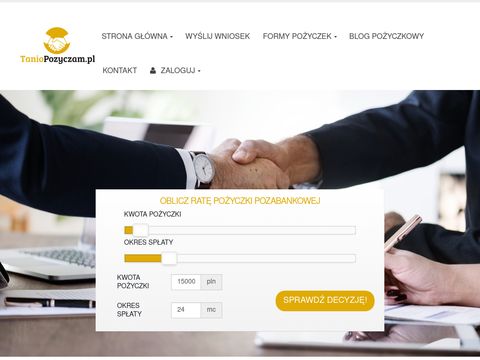 Taniopozyczam.pl - pożyczki gotówkowe online