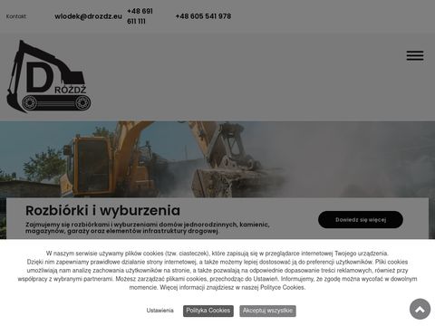 Wlodekdrozdz.com firma wyburzeniowa