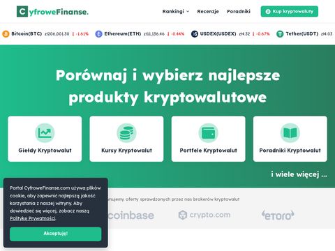 Cyfrowefinanse.pl - recenzje Binance