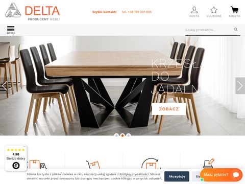 Deltachairs - producent krzeseł i stołów