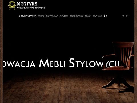 Mantyks.pl naprawa i renowacja mebli Warszawa