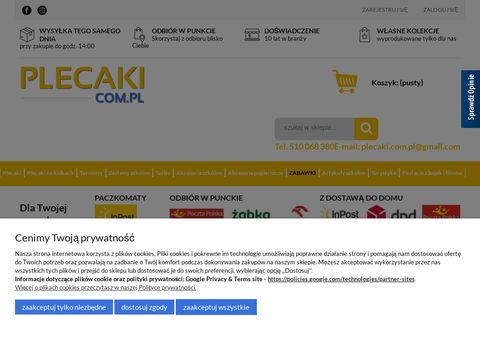 Plecaki.com.pl - art. szkolne
