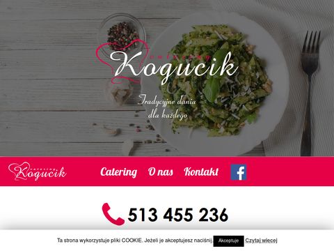 Kogucik-catering.pl - jedzenie na telefon
