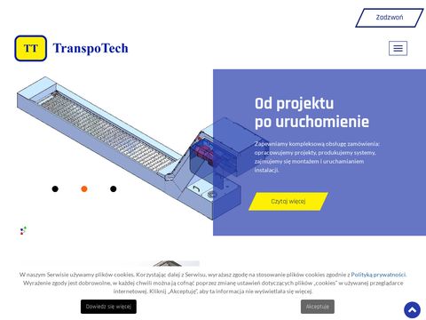 Transpotech - przenośniki, transportery