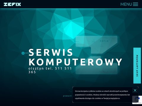 Zefix.pl Olsztyn serwis komputerów