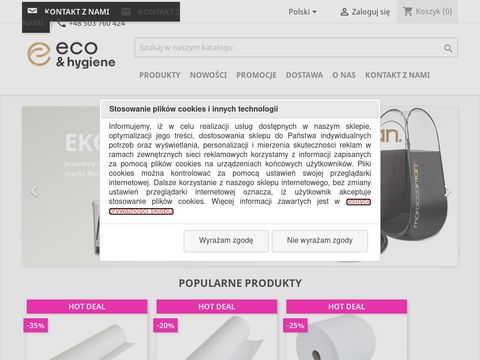 Eko-higiena.com - wyposażenie salonów