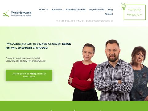 Twoje Motywacje - firma szkoleniowa Kraków