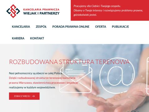 Kancelariawiejak.pl prawna Warszawa