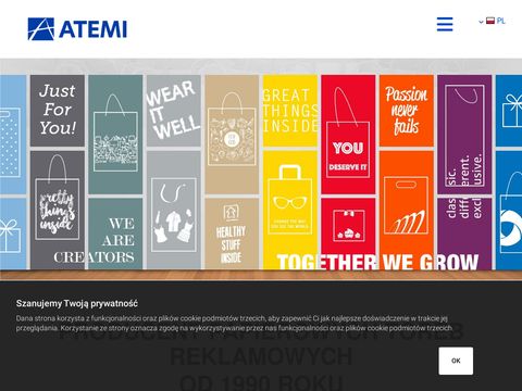Atemi.pl - torby reklamowe papierowe i foliowe