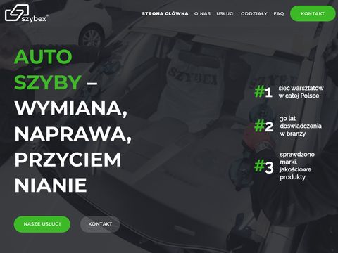 Szybex.pl wymiana, naprawa, przyciemnianie szyb
