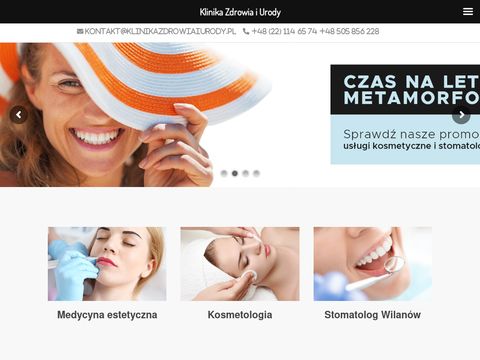 Klinikazdrowiaiurody.com - kosmetyczka Wilanów