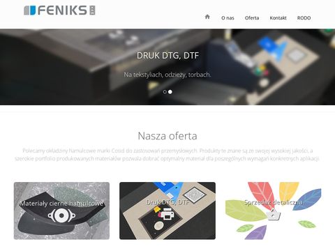 Fenikskw.pl - rekuperatory, materiały cierne