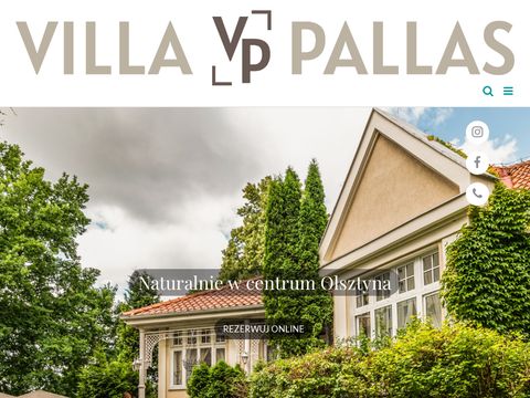 Villa Pallas noclegi Olsztyn