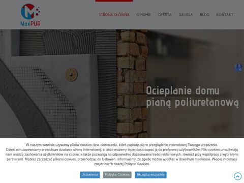Maxpur.com.pl pianka pur Bielsko-Biała