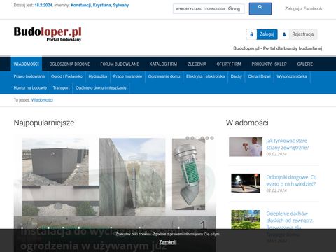 Budoloper.pl portal branży budowlanej