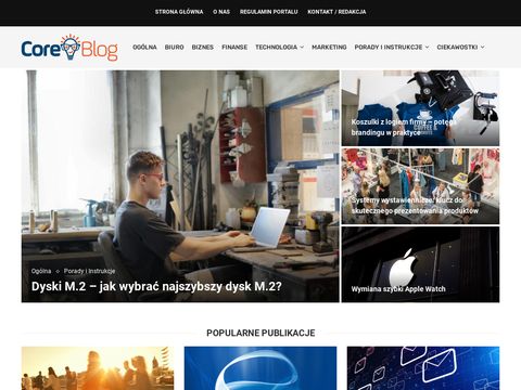Coreblog.pl - Portal nowych technologii