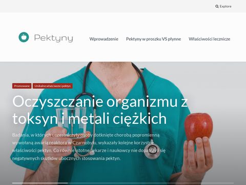 Pektyny.pl zdrowe oczyszczanie organizmu z toksyn