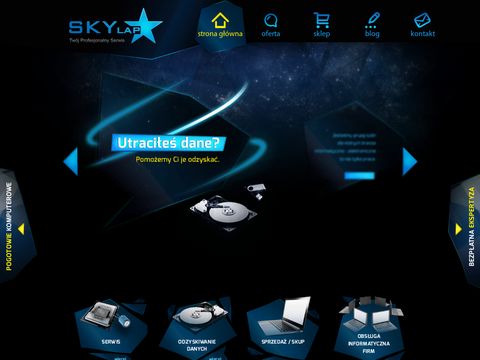 Skylap.pl serwis komputerów, pogotowie komputerowe