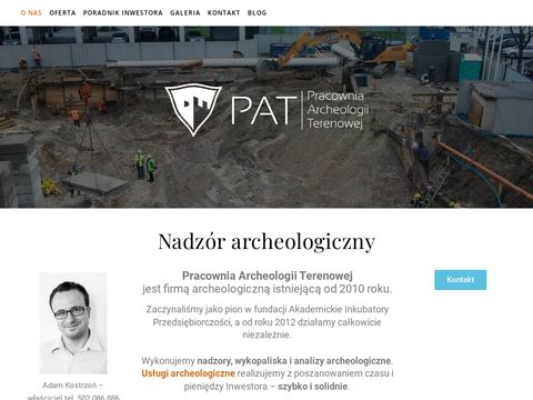 Nadzorarcheologiczny.pl - usługi archeologiczne