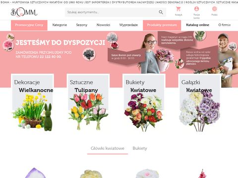 Bomm.pl - kwiaty sztuczne