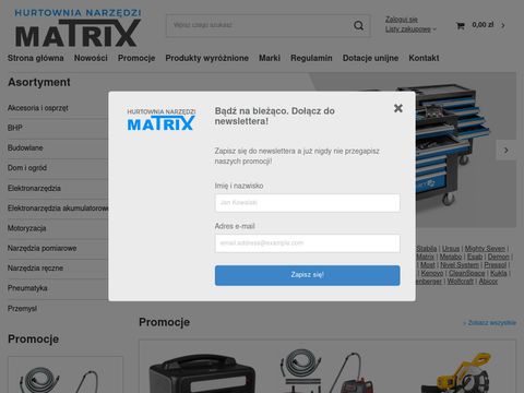 Matrix - hurtownia narzędzi