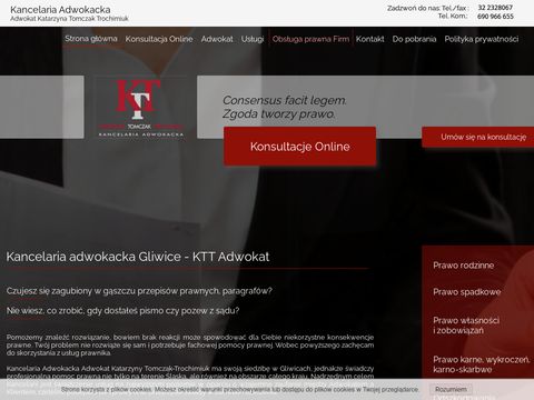 Ktt-adwokat.pl - kancelaria adwokacka Gliwce