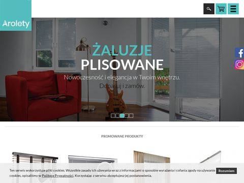 Finch-blinds.pl - rolety żaluzje online