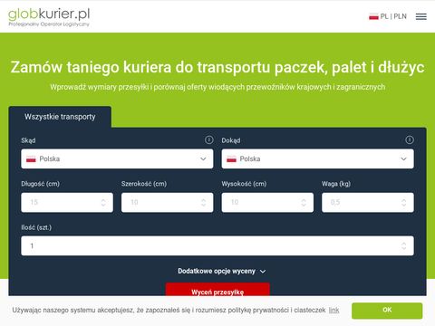 Globkurier.pl - operator logistyczny