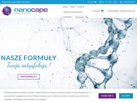 Nanocape.pl - impregnat do kamienia