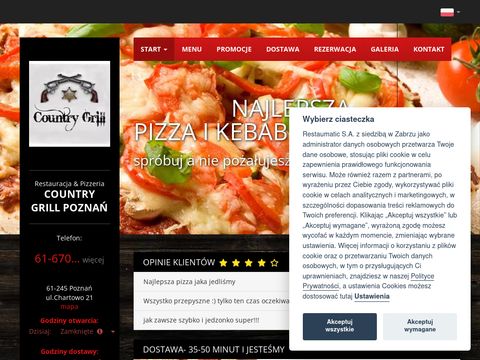 Pizzapoznan.pl restauracja - Country Grill Bar