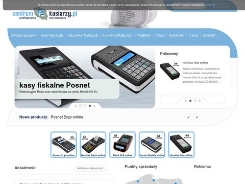 Centrumkasiarzy.pl drukarki fiskalne