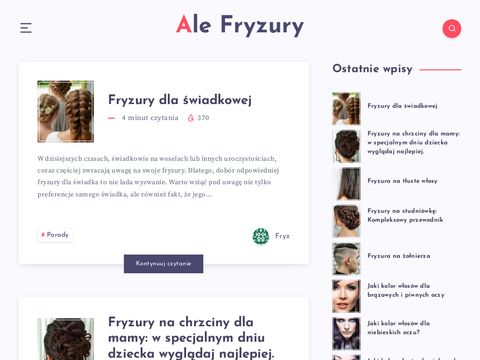 Alefryzury.pl - fryzury męskie