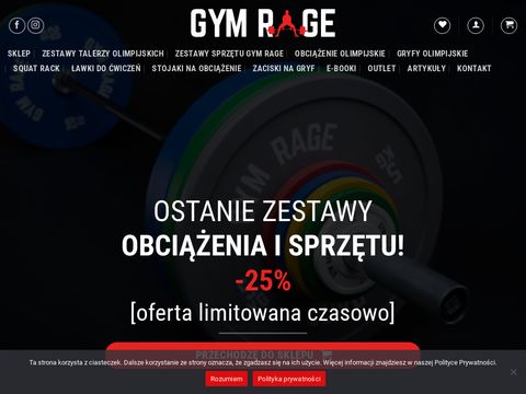 Gym Rage - producent sprzętu dla kulturystów