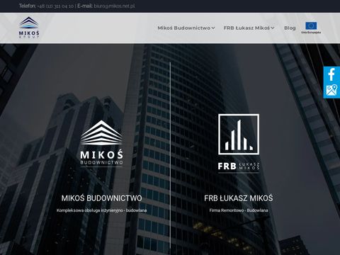 Mikos.net.pl budowa domów Kraków