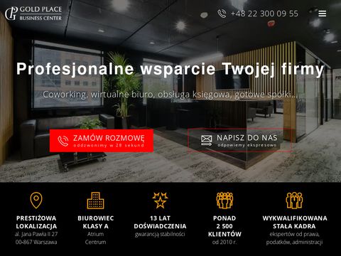 Biuro wirtualne Warszawa