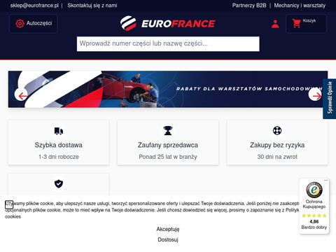 Eurofrance.pl - części do Renault i Citroen