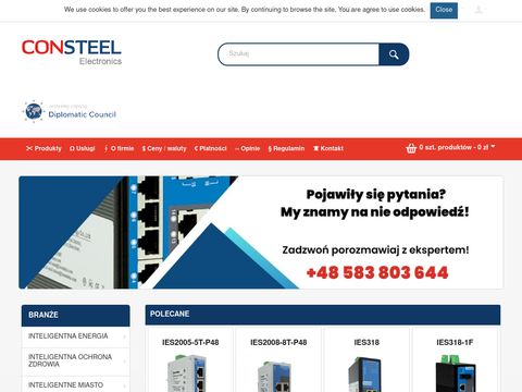 Consteel-electronics.com - automatyka przemysłowa
