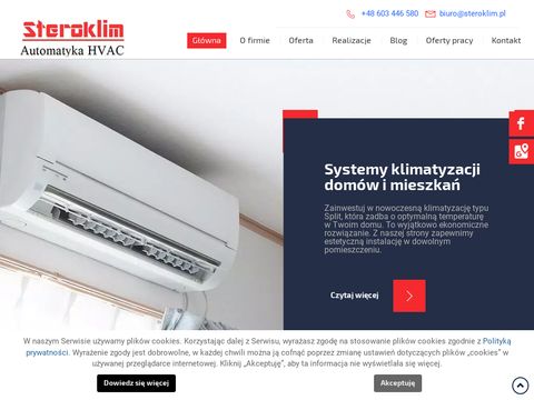 Steroklim.pl - montaż klimatyzacji