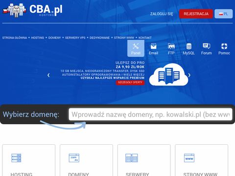 Cba.pl hosting