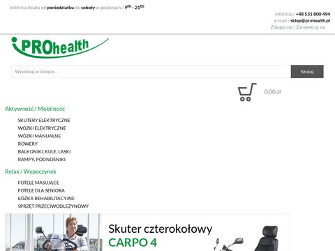 Prohealth.pl - biurowe fotele z masażem