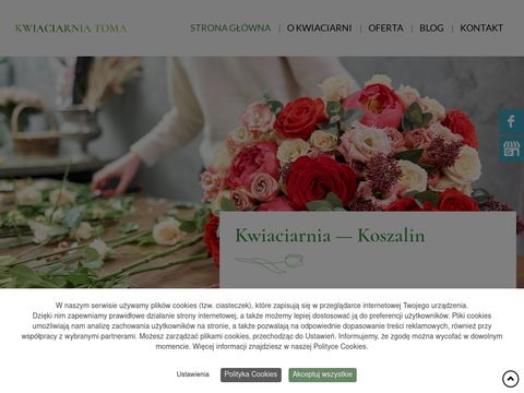 Toma-kwiaciarnia.pl - wiązanki ślubne Koszalin