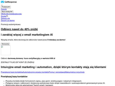 Getresponse.pl e-mail marketing