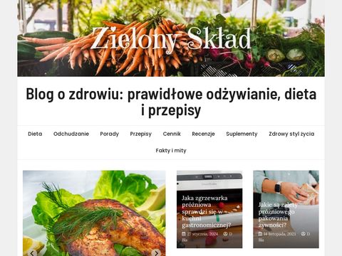 Zielonysklad.pl sklep ze zdrową żywnością Kraków