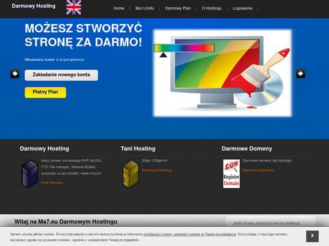 Ma7.eu darmowy hosting