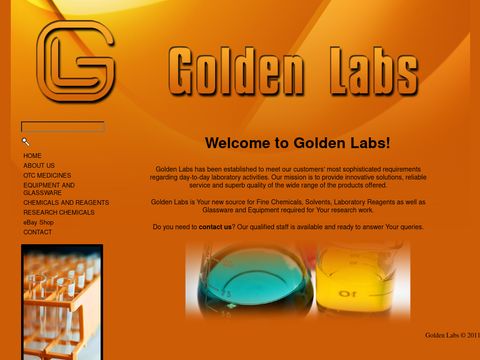 Golden Labs - laboratory glassware
