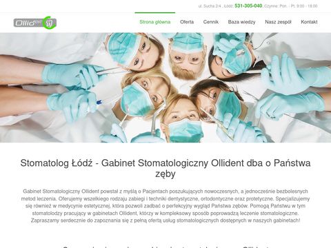Ollident.pl gabinet stomatologiczny Łódź