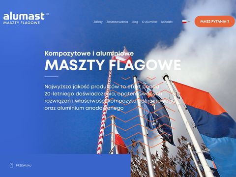 Maszty.com.pl aluminiowe