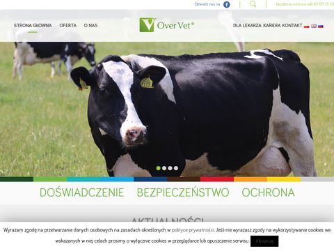 Over-vet.pl - preparaty specjalistyczne dla bydła