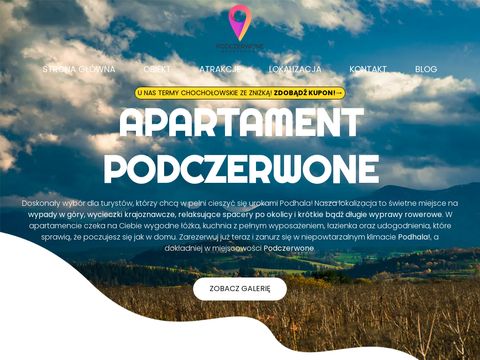 Apartament-podczerwone.pl - miejsce w Tatrach